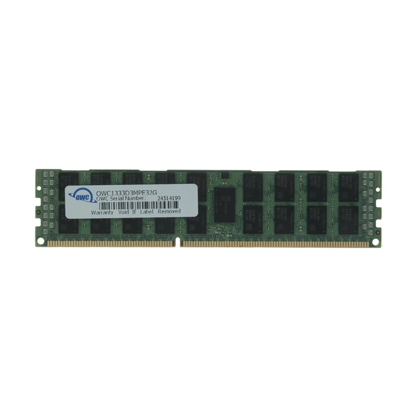 رم سرور DDR3 چهار کاناله 1333 مگاهرتز CL9 اُ دبلیو سی مدل PC3-10600 ECC Registered ظرفیت 32 گیگابایت